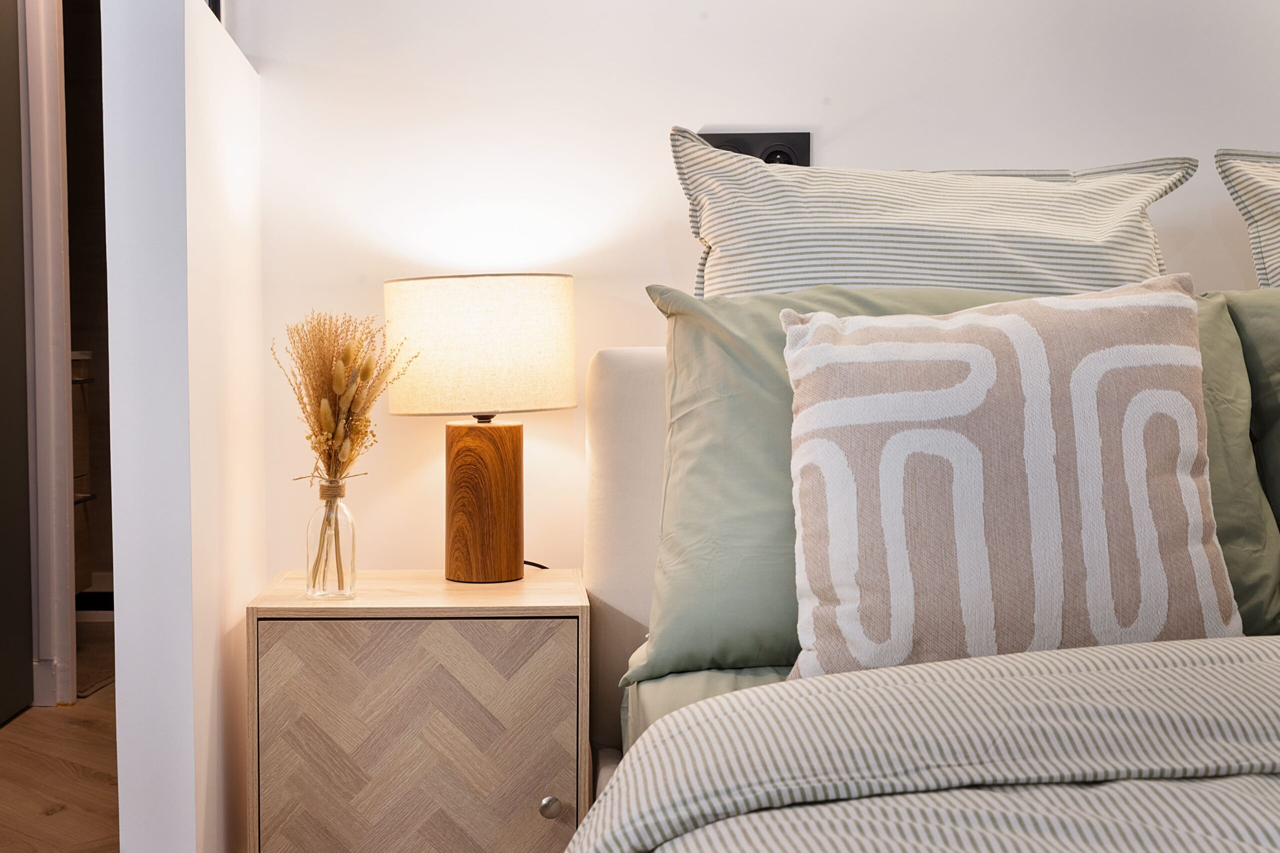 Une chambre digne d&rsquo;un hôtel dans un studio parisien